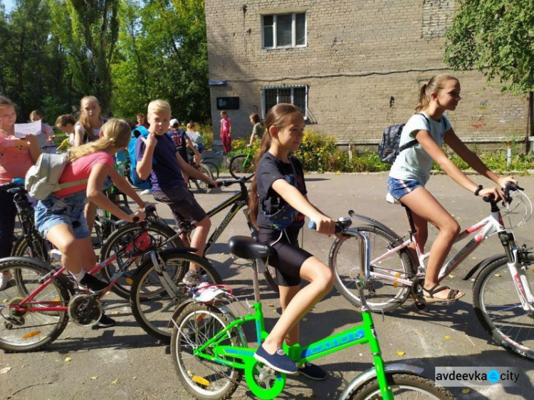 В Авдеевке состоялся исторический велопробег (ФОТО)