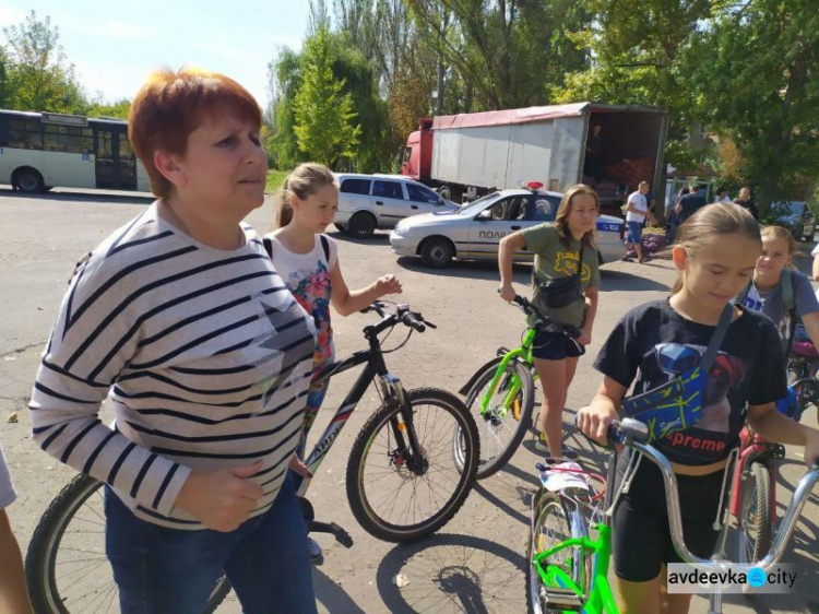 В Авдеевке состоялся исторический велопробег (ФОТО)